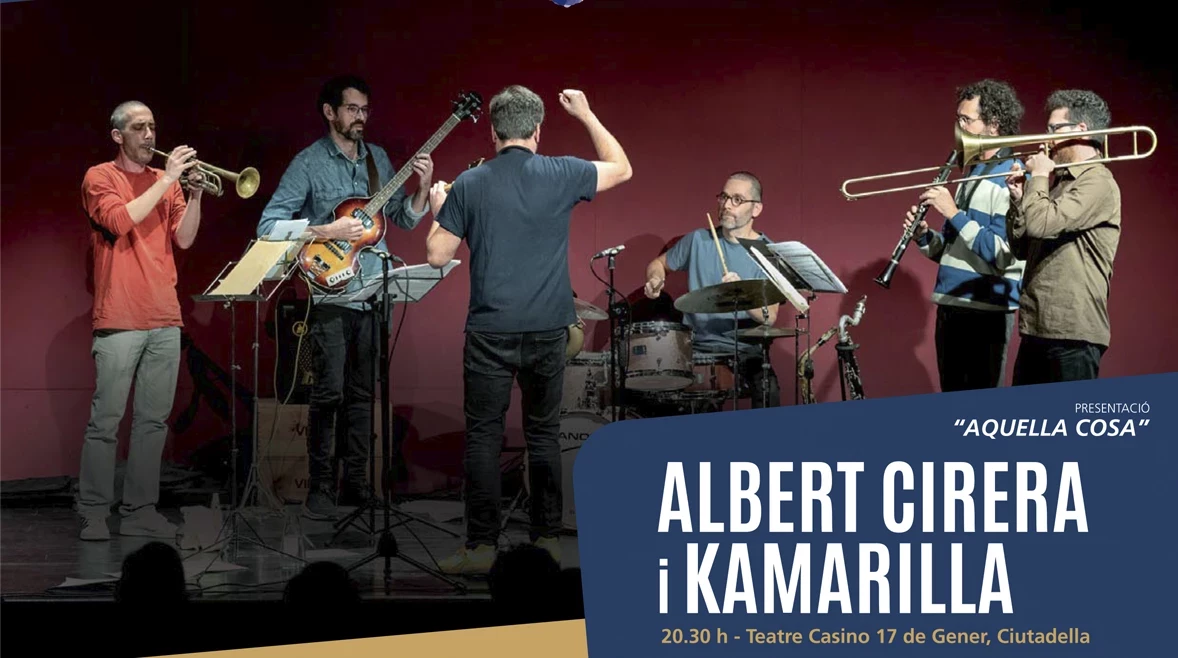 Image of event Albert Cirera i Kamarilla (Menorca Jazz Festival)