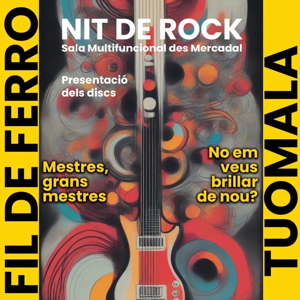 Image de l'événement NIT DE ROCK - FIL DE FERRO - TUOMALA