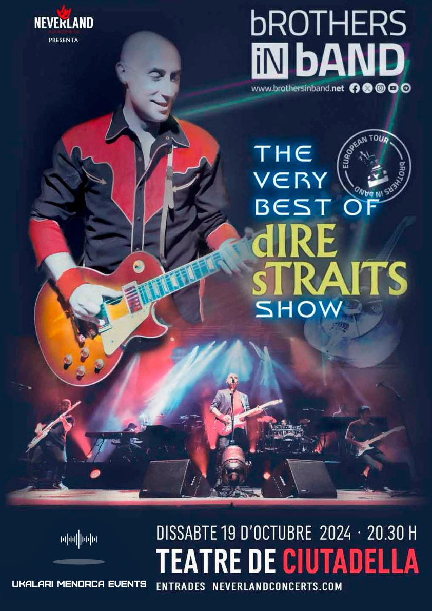 Imagen del evento BROTHERS IN BAND - DIRE STRAITS TRIBUTE SHOW