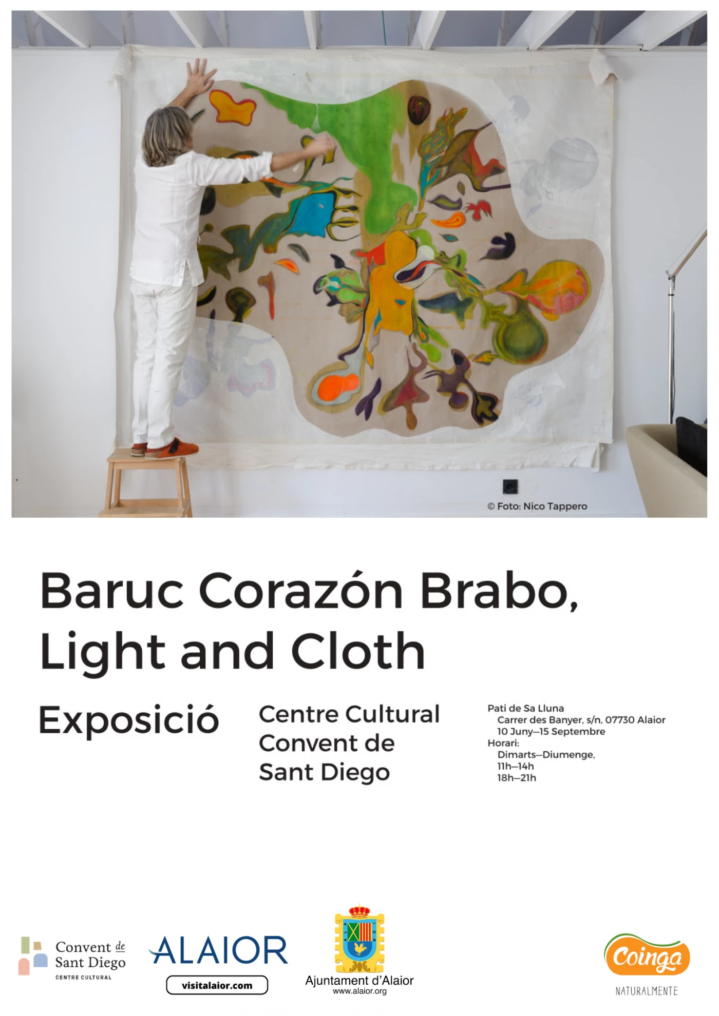 Image de l'événement Exposición "Heart, Light and Cloth" de Baruc