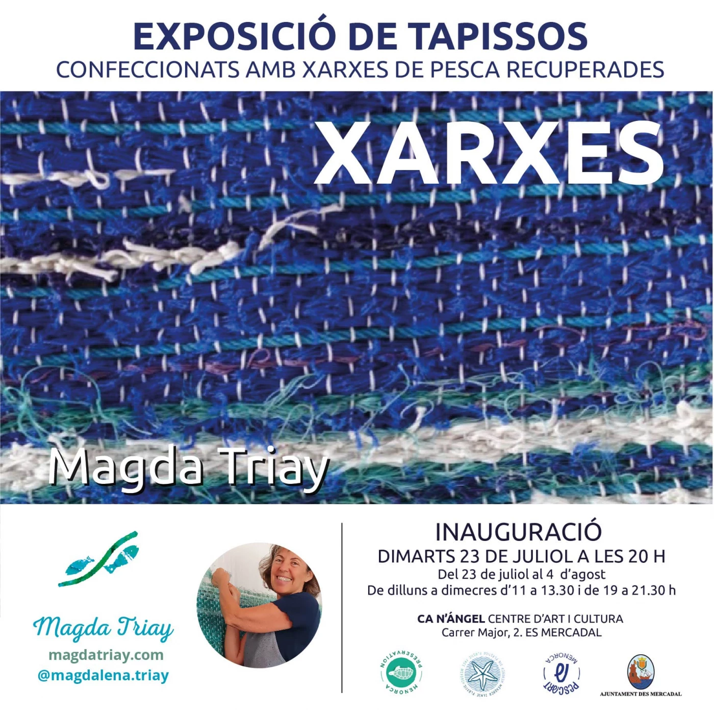 Imagen del evento Exposición de tapices confeccionados con redes de pesca recuperadas