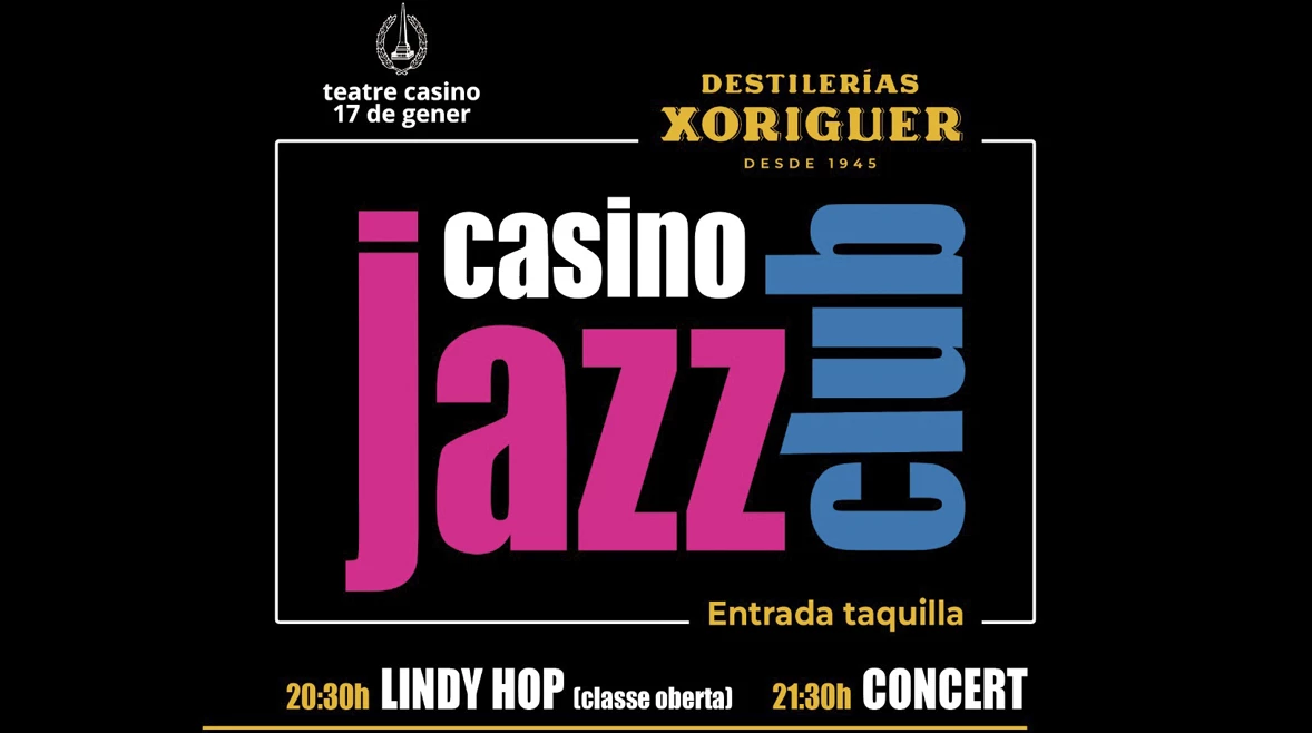 Imagen del evento Casino Jazz Club: Swing Quartet